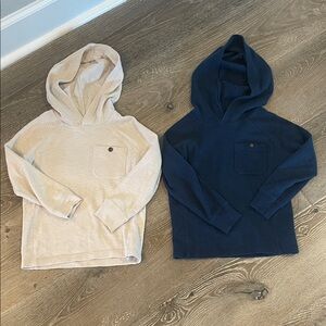 Old Navy Kids Hoodies - Beige and Navy